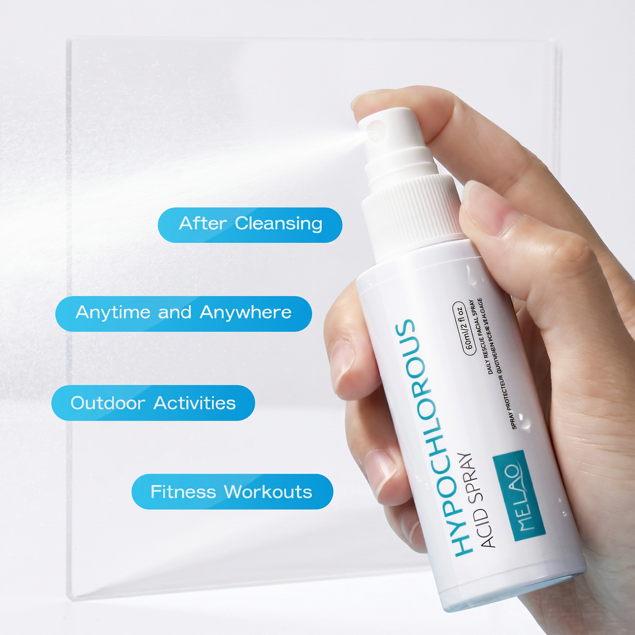 PHOTONIA Hypochlorous Acid Daily Rescue Spray