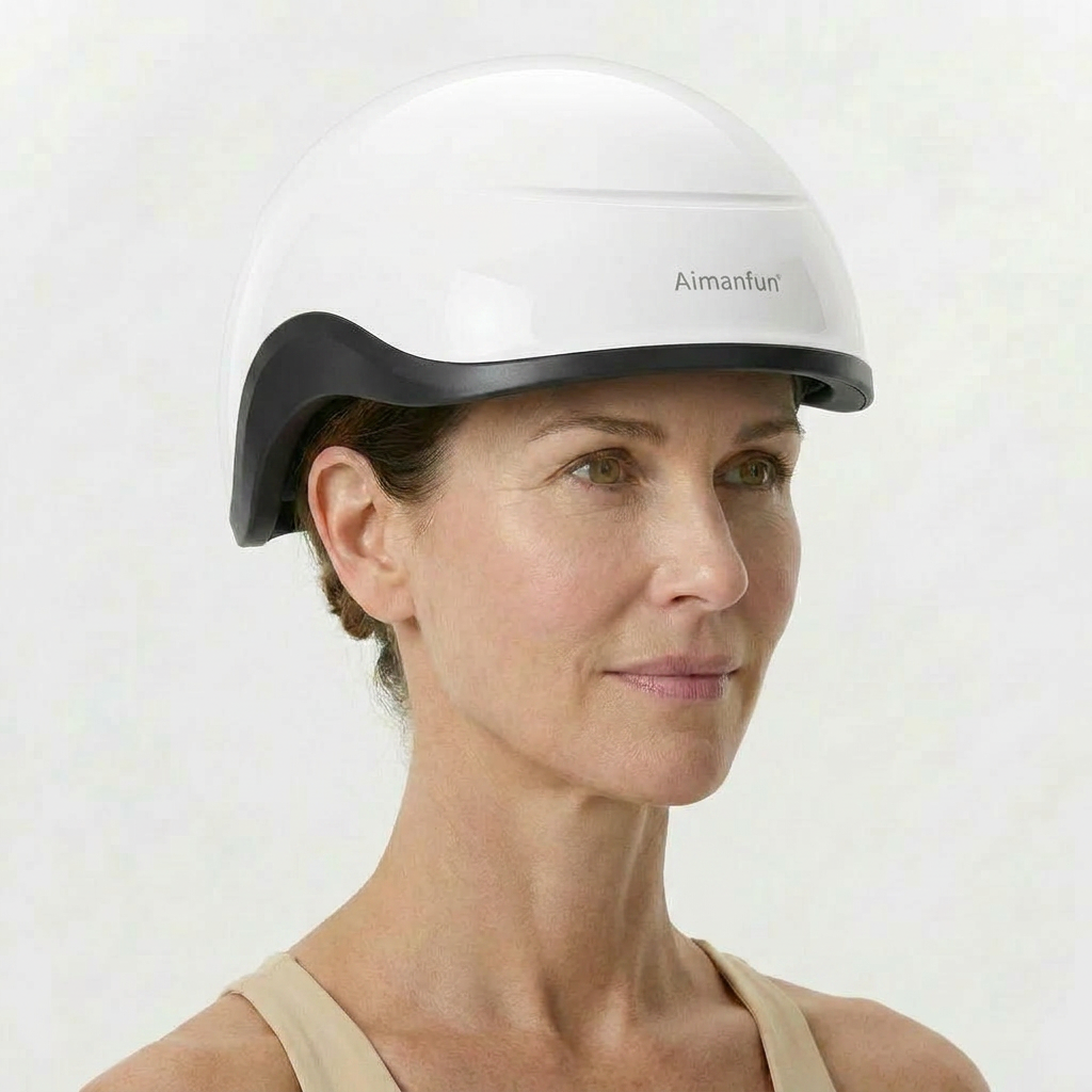LED Red Light Hair Growth Helmet