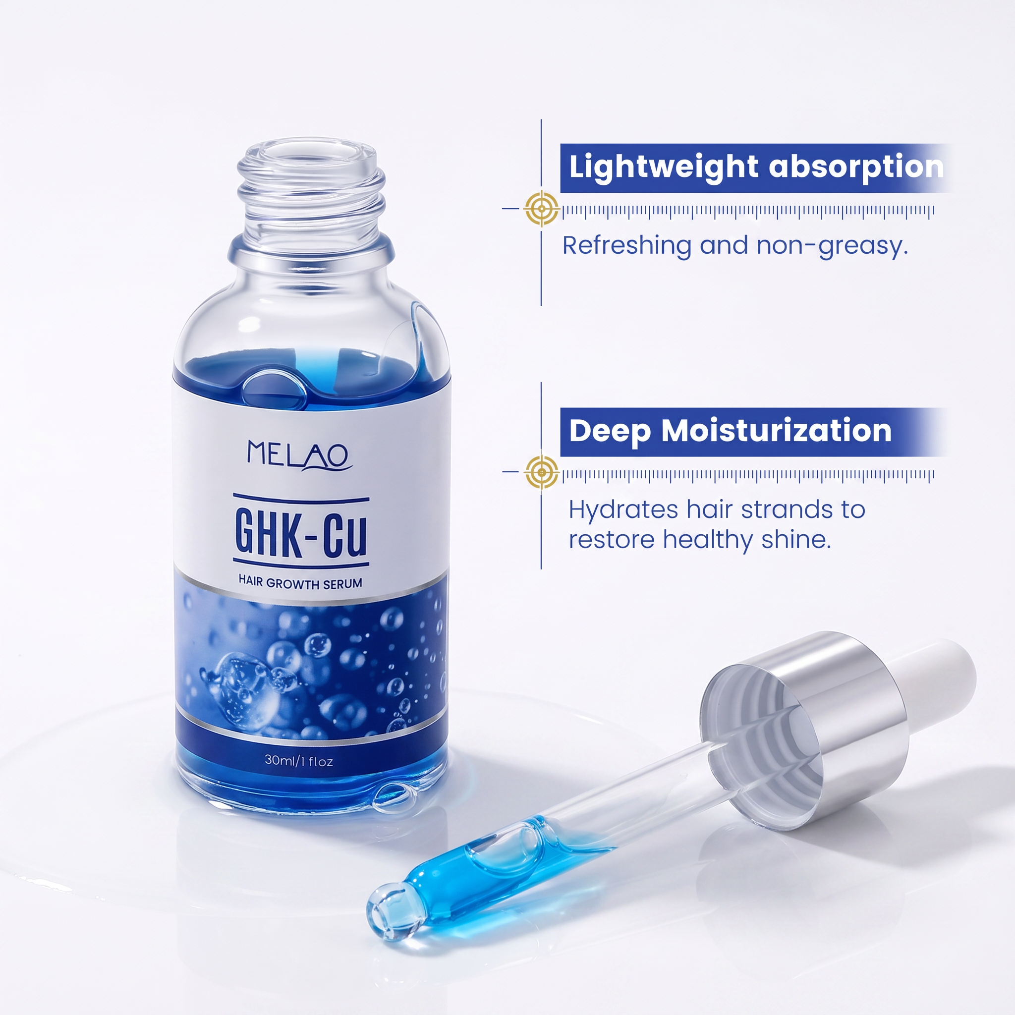 PHOTONIA GHK-Cu Copper Peptide Hair Growth Serum