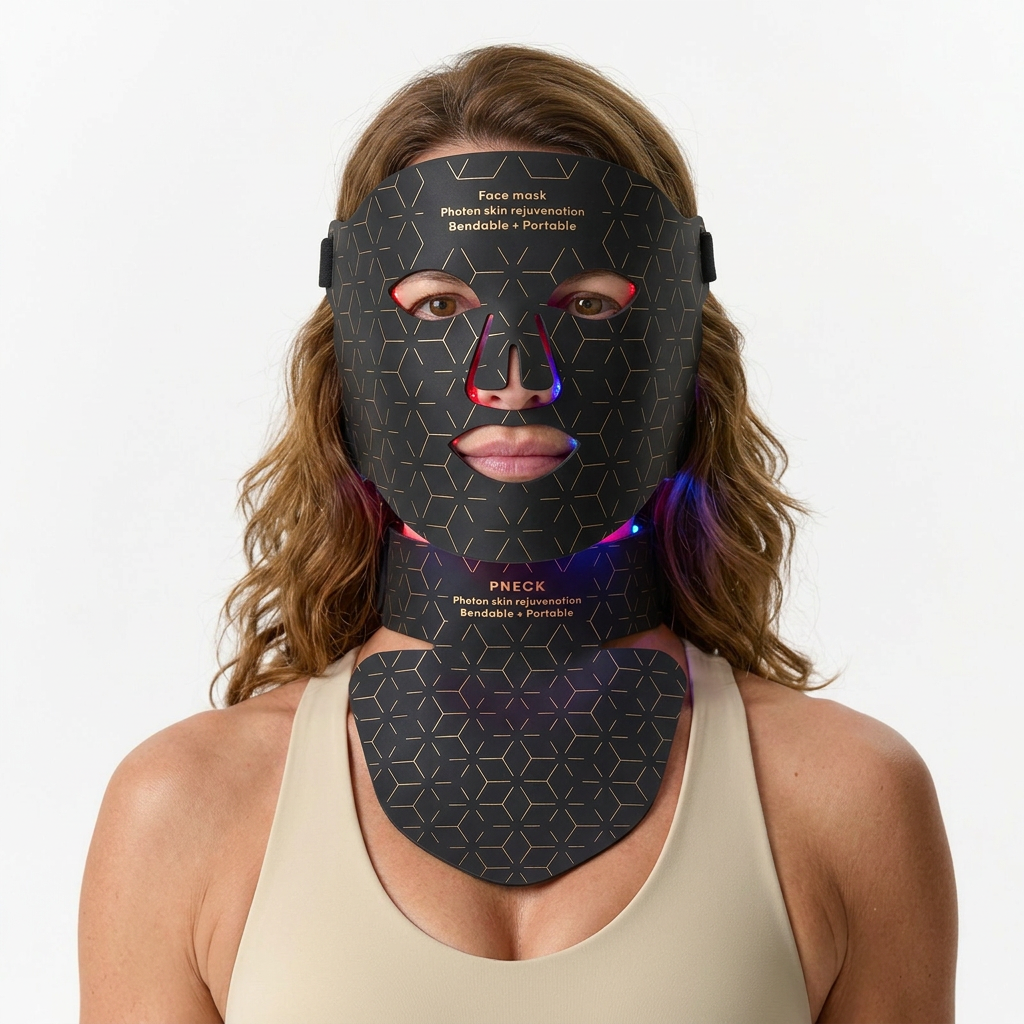 photonia Skin LED Red& Blue Light Therapy Face Mask