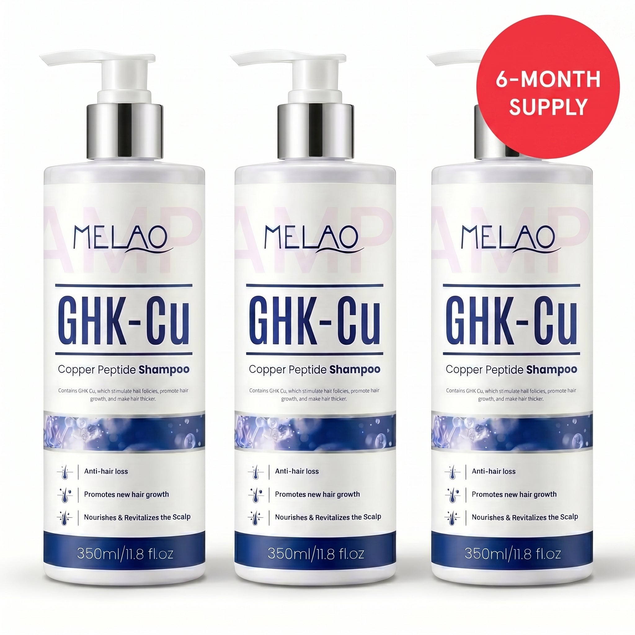 PHOTONIA GHK-Cu Copper Peptide Revitalizing Shampoo