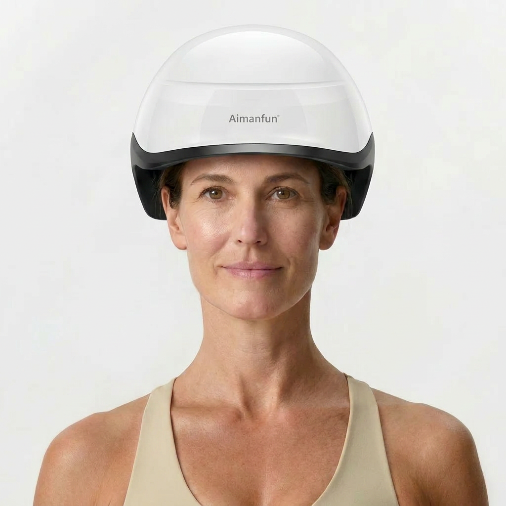 LED Red Light Hair Growth Helmet
