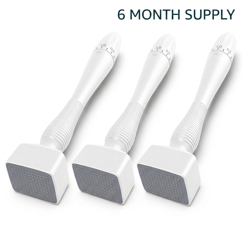 Professional Adjustable Derma Stamp for Hair Growth & Scalp Care