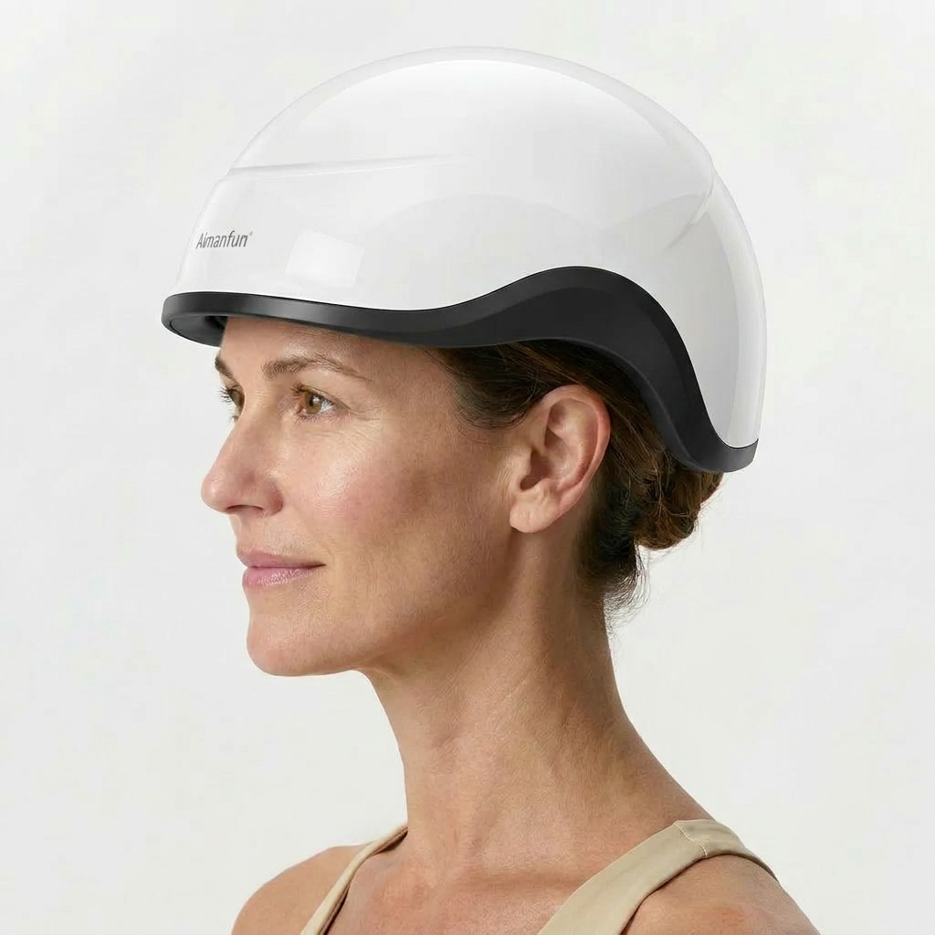 LED Red Light Hair Growth Helmet