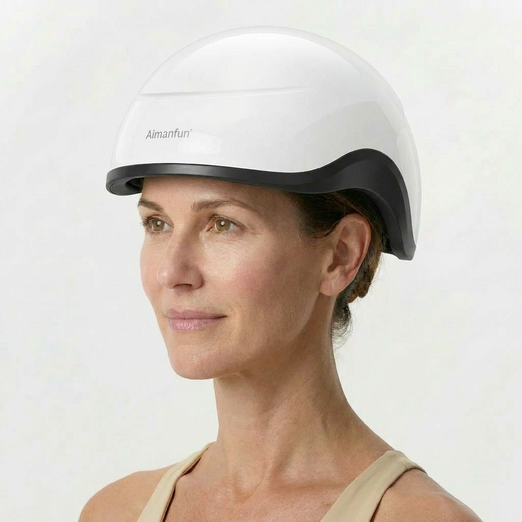 LED Red Light Hair Growth Helmet